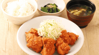 唐揚げ定食