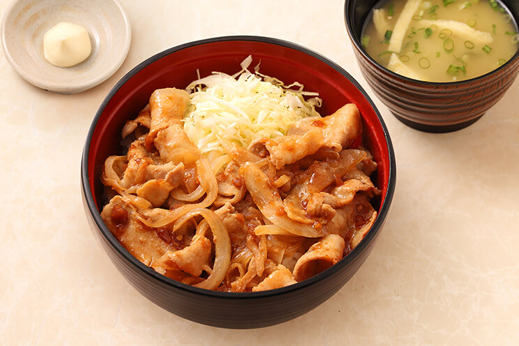 生姜焼き丼