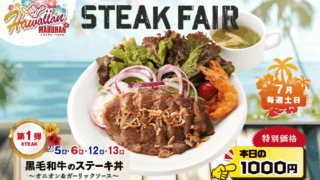 【第1弾】黒毛和牛ステーキ丼～オニオン＆ガーリックソース～