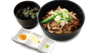 神戸牛の焼き牛丼