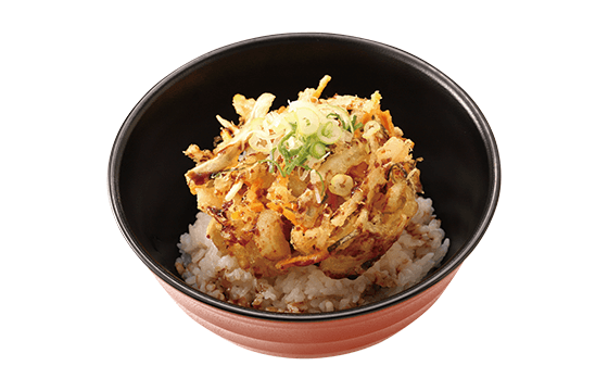 手作りかき揚げ丼