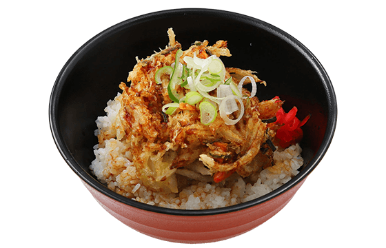 手揚げかき揚げ丼