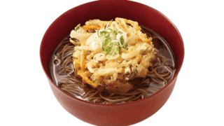 手作りかき揚げそば・うどん