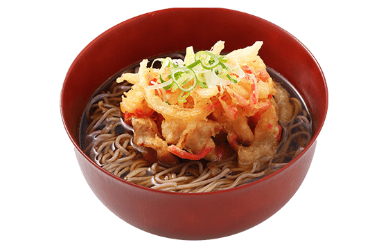 手揚げかき揚げそば・うどん