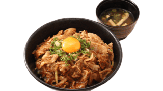 男盛生姜焼き丼