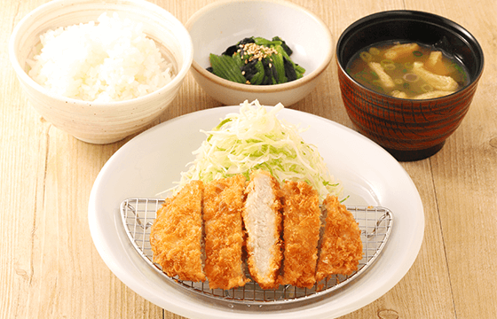 ロースカツ定食