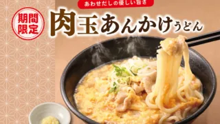 肉玉あんかけうどん