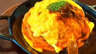 鉄板オムナポリタン